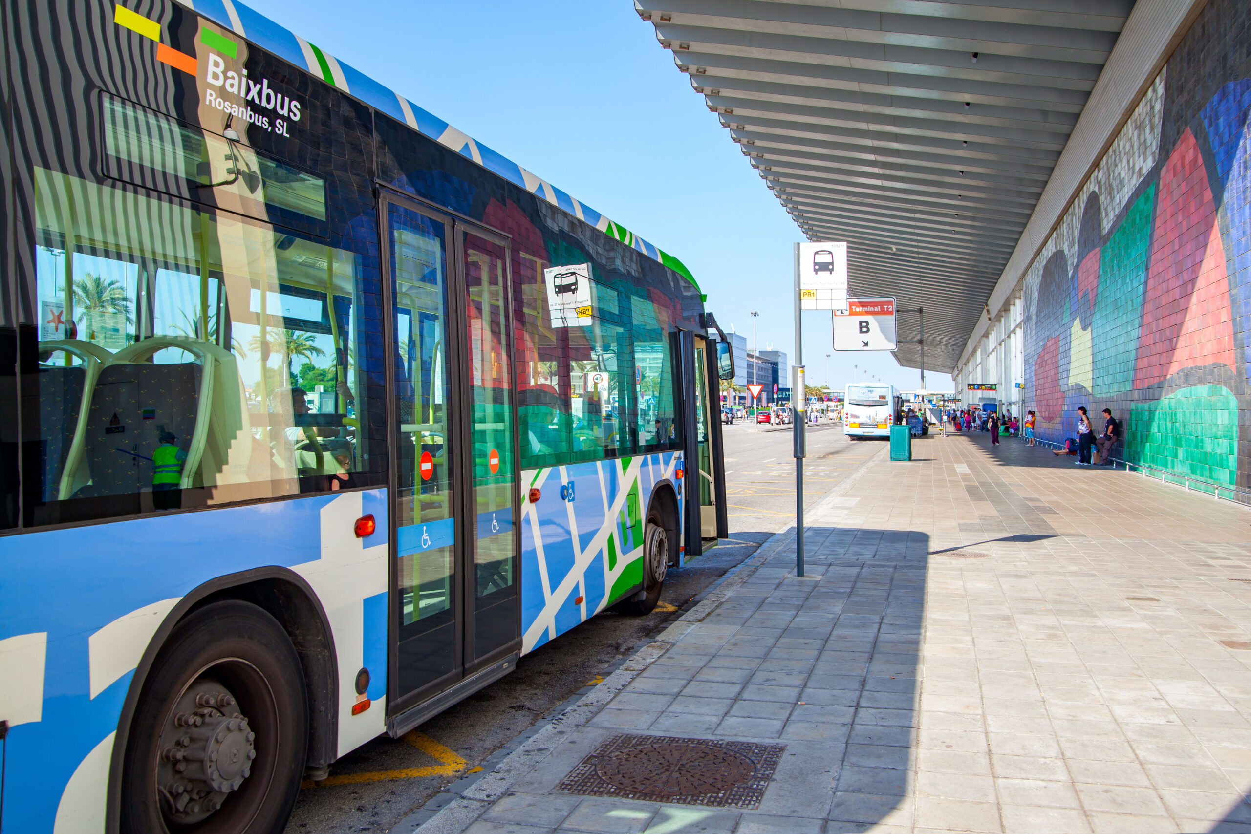 Bus transport fra lufthavnen Barcelona til centrum